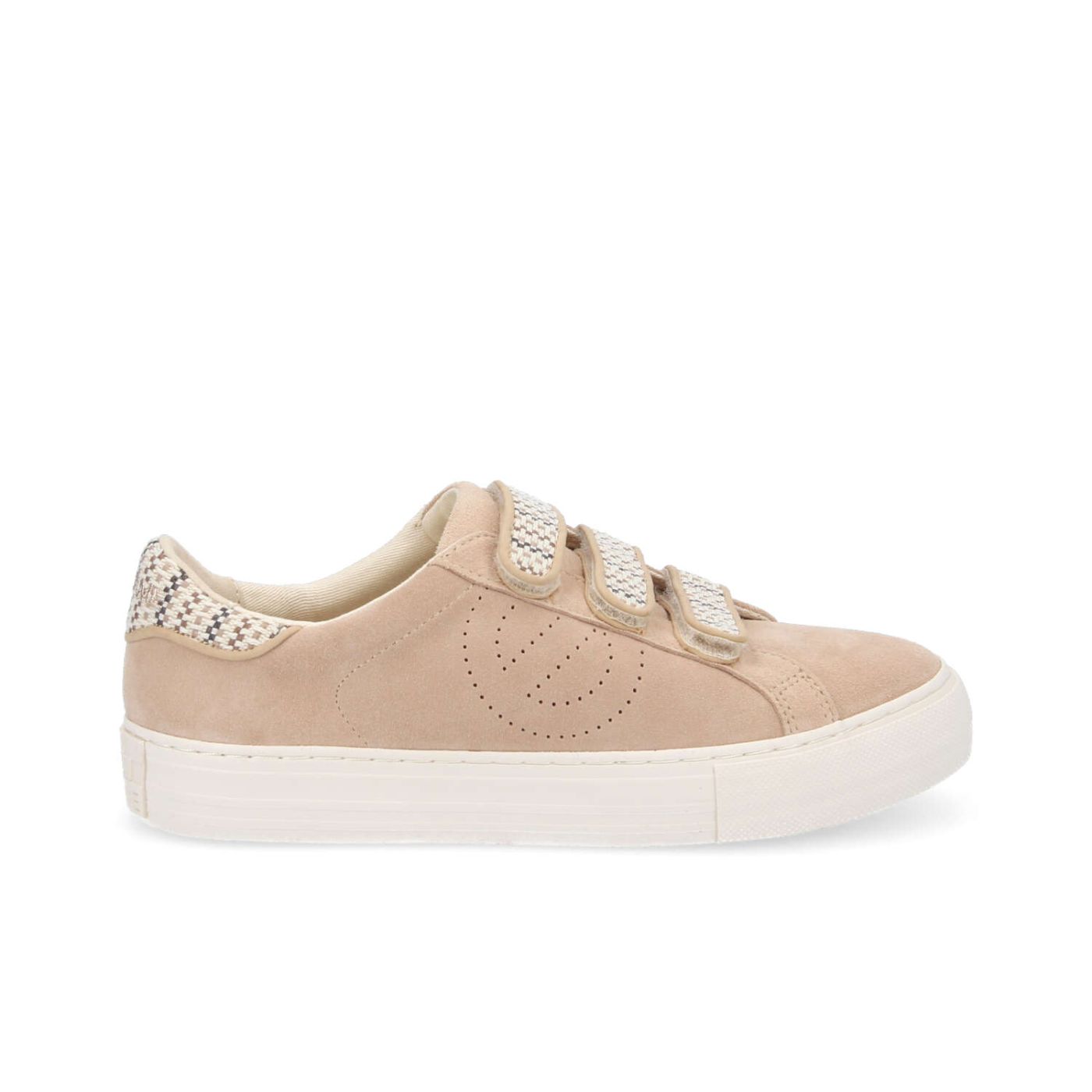 ARCADE STRAPSPERFO W - SUEDE/GRASS - BEIGE/NOISETTE